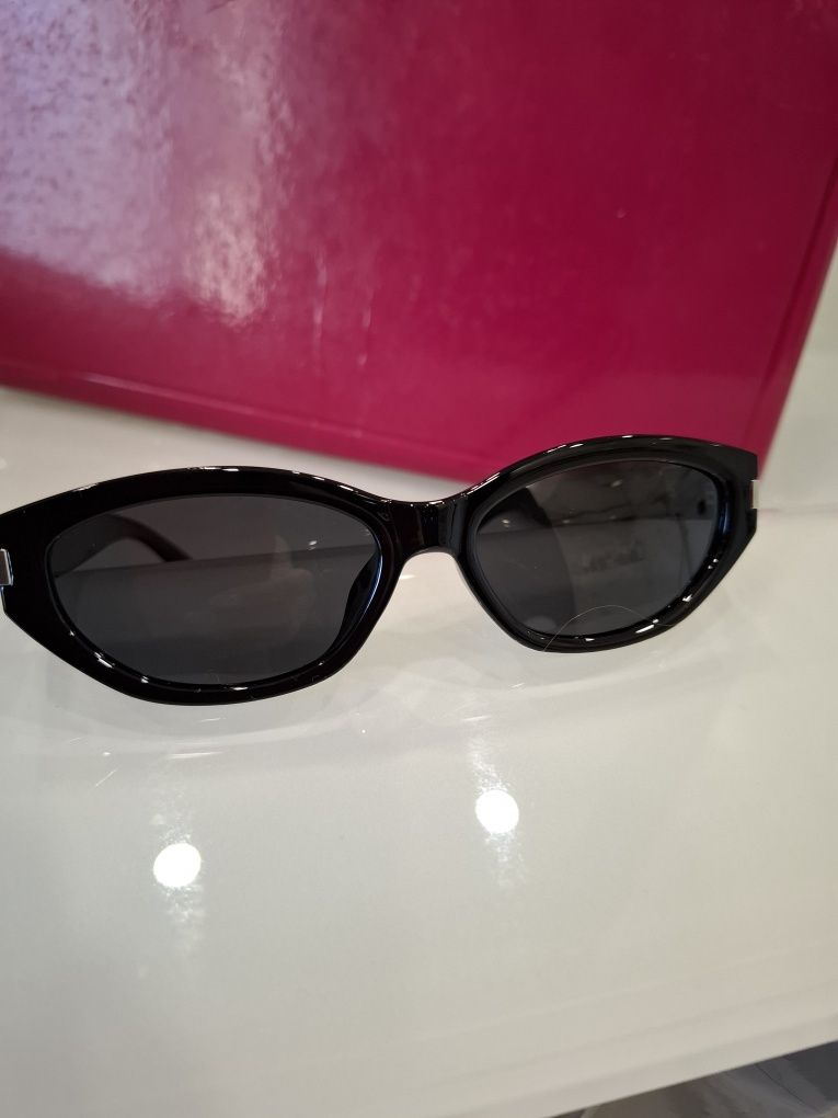 Okulary przeciwsłoneczne damskie kocie oko YSL model 2025