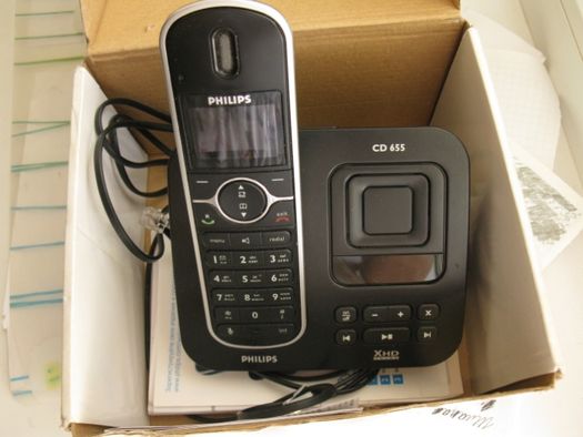 Радиотелефон Philips CD-655 c автоответчиком. DECT