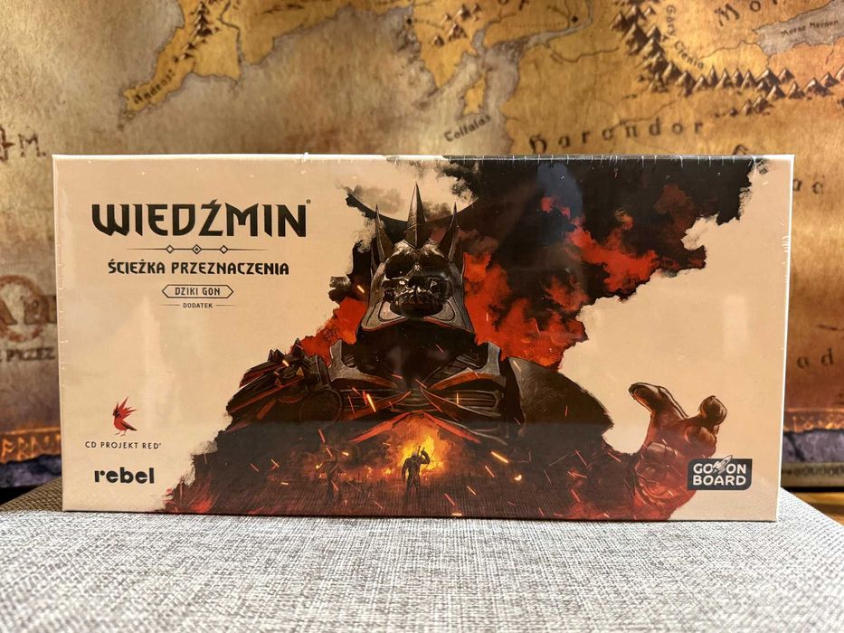 Wiedźmin: Ścieżka Przeznaczenia, all-in, folia nowy, exclusive, deluxe