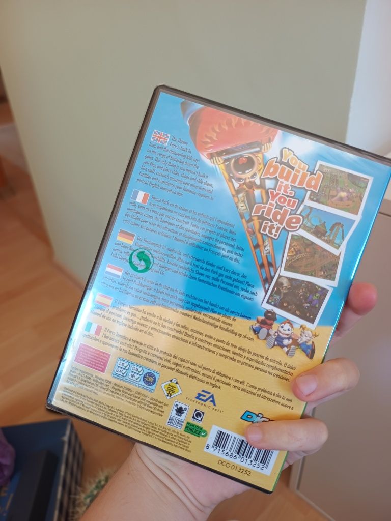theme park world gra na pc nowa w folii ea games