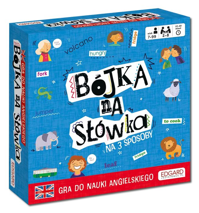 Bójka na słówka. Gra do nauki angielskiego. Edgard - gry