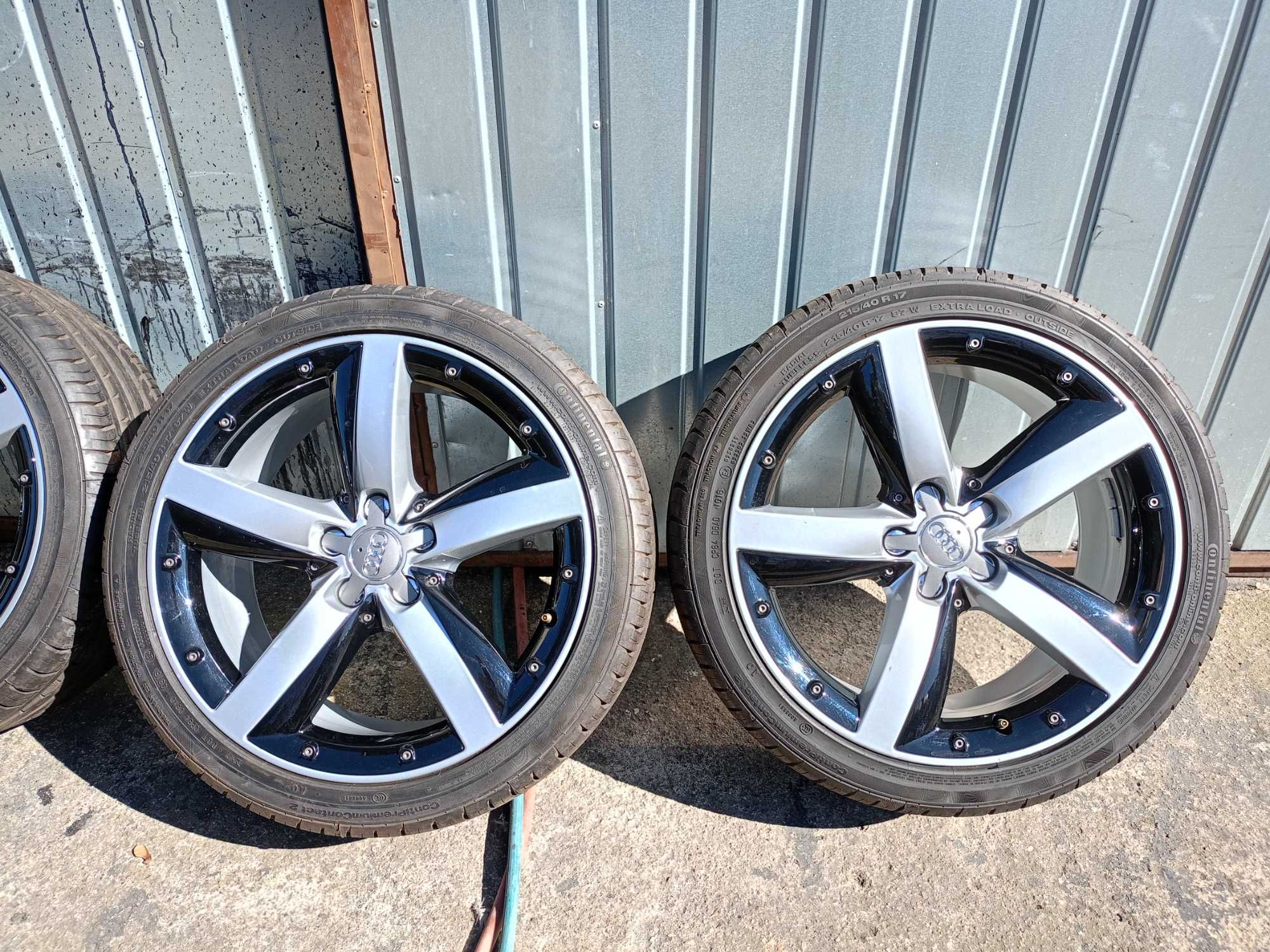 7.5Jx17ET36 5x100 Audi S1/A1 215/40R17 Continental PremiumContact2