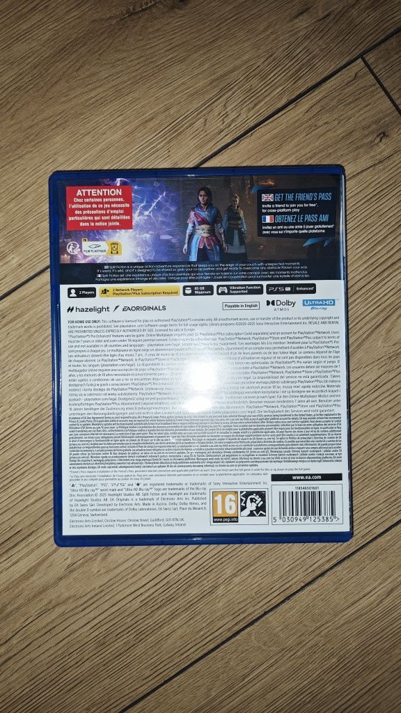 Диск Split fiction PlayStation 5