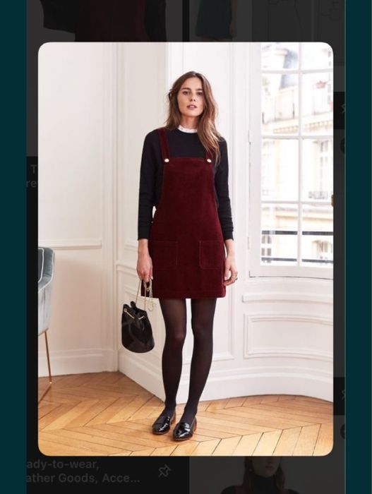 Вельветовий сарафан Papaya