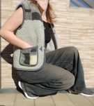 KAMIZELKA wełniana popiel  XS-5XL 100%produkt poski  ,merynos