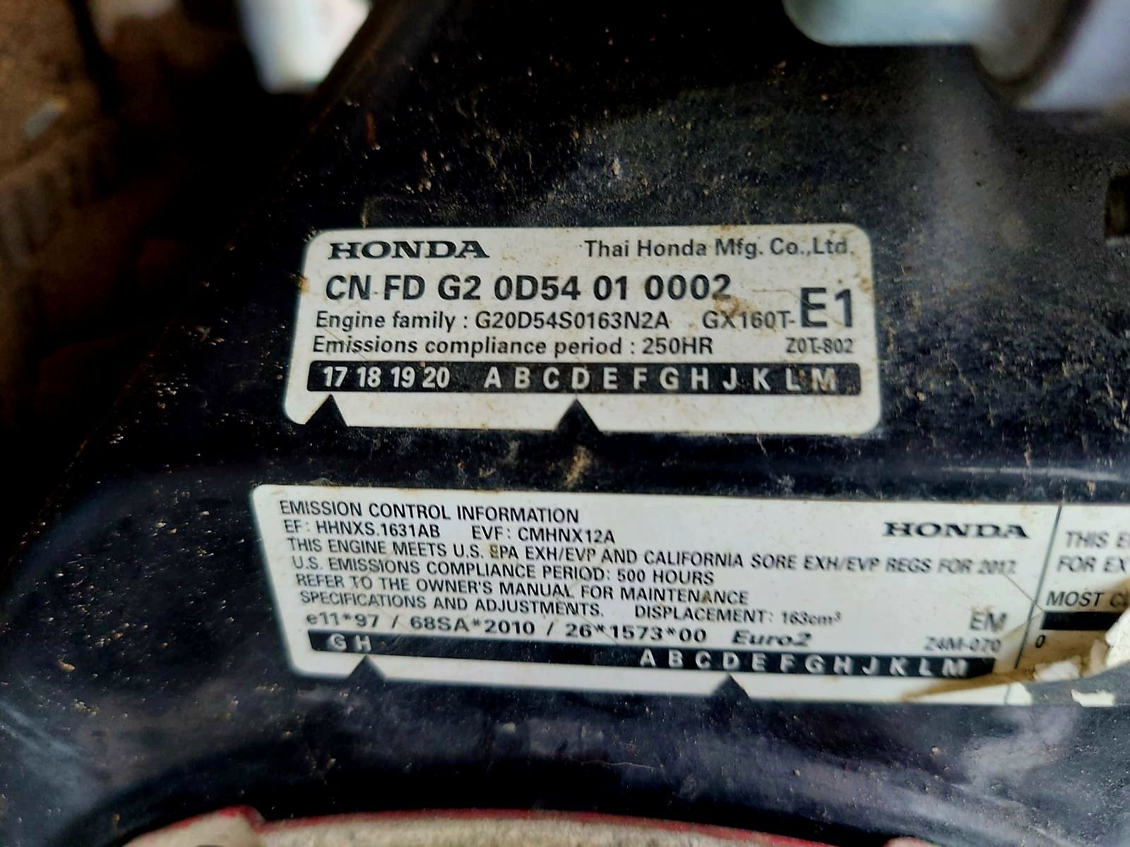 Zagęszczarka okrągła Tremix 100 kg Honda