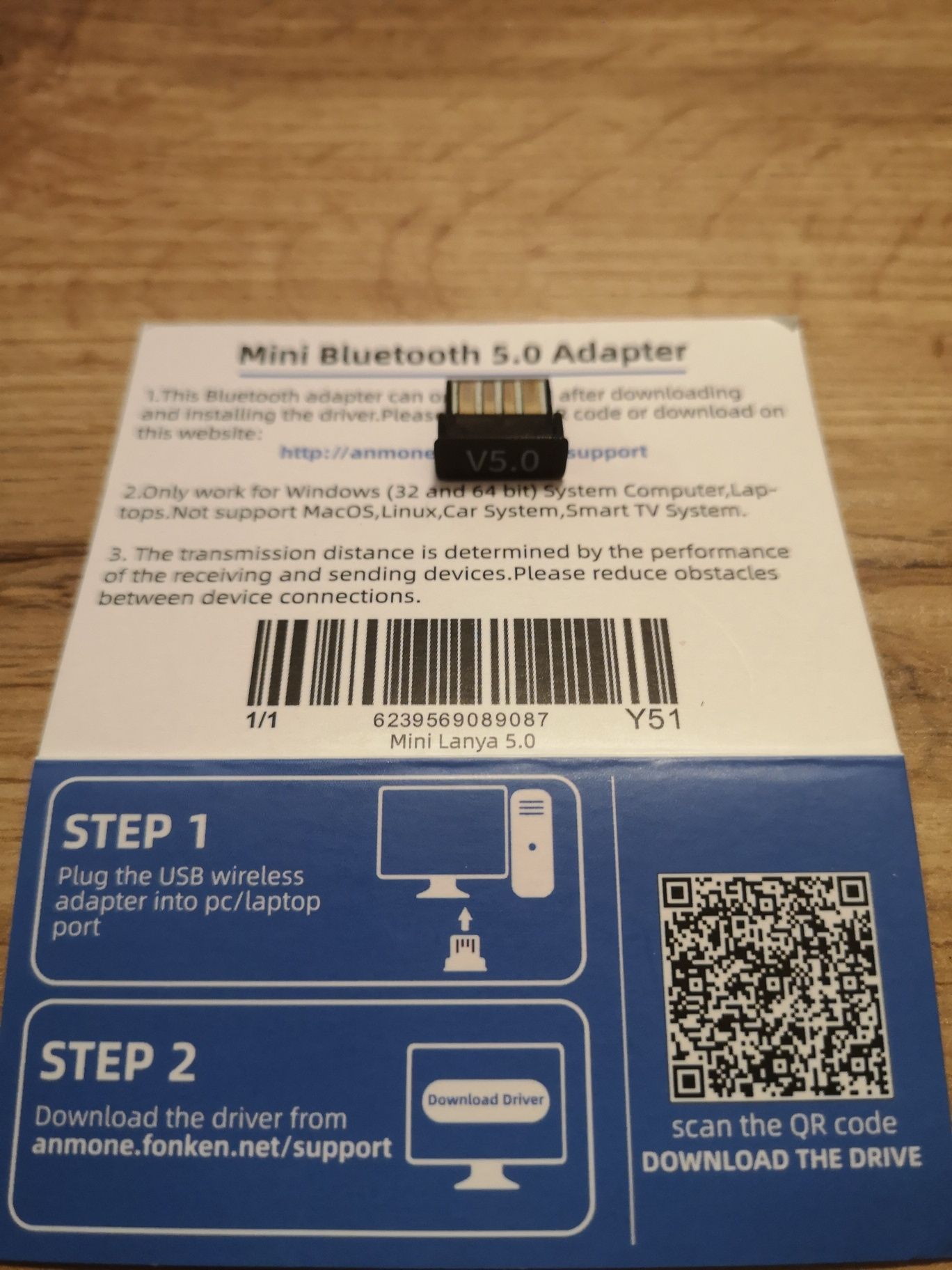 Adapter mini bluetooth 5.0 USB