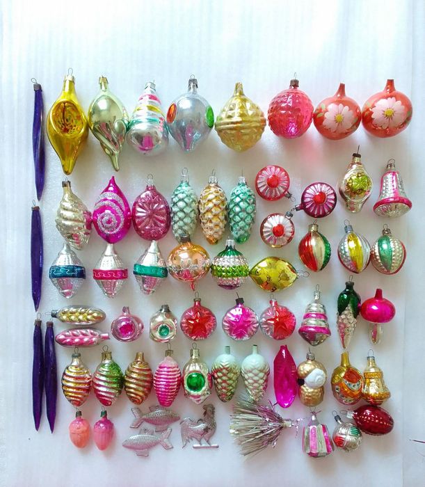 Ёлочные игрушки СССР