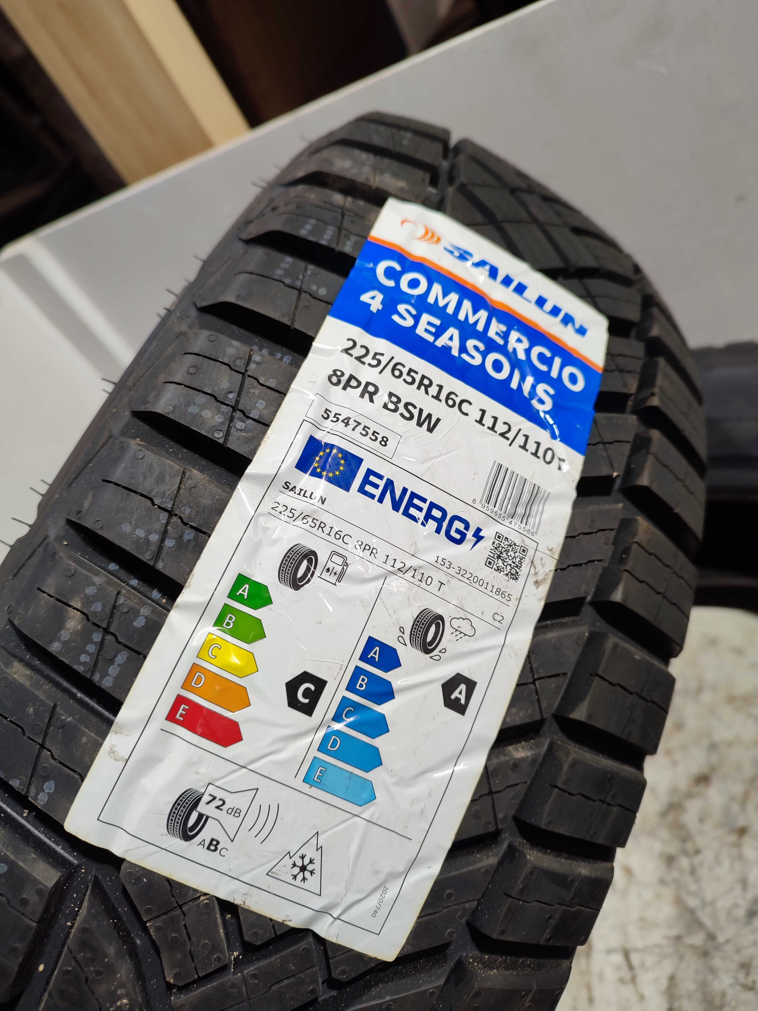 Opona Sailun Commercio 4S 225/65R16C 112/110T całoroczna NOWA master