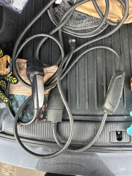 Зарядка от сети tesla type 2 7кВТ