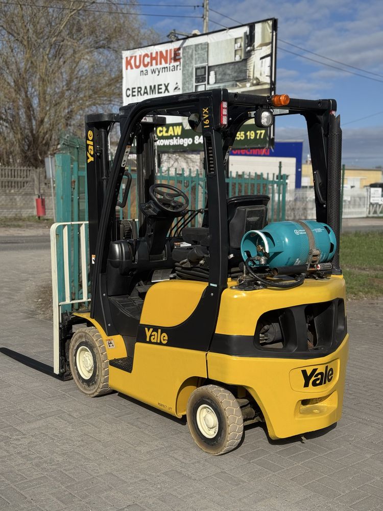 Yale [2017] wózek widłowy 1600kg wolny skok SALON PL udt