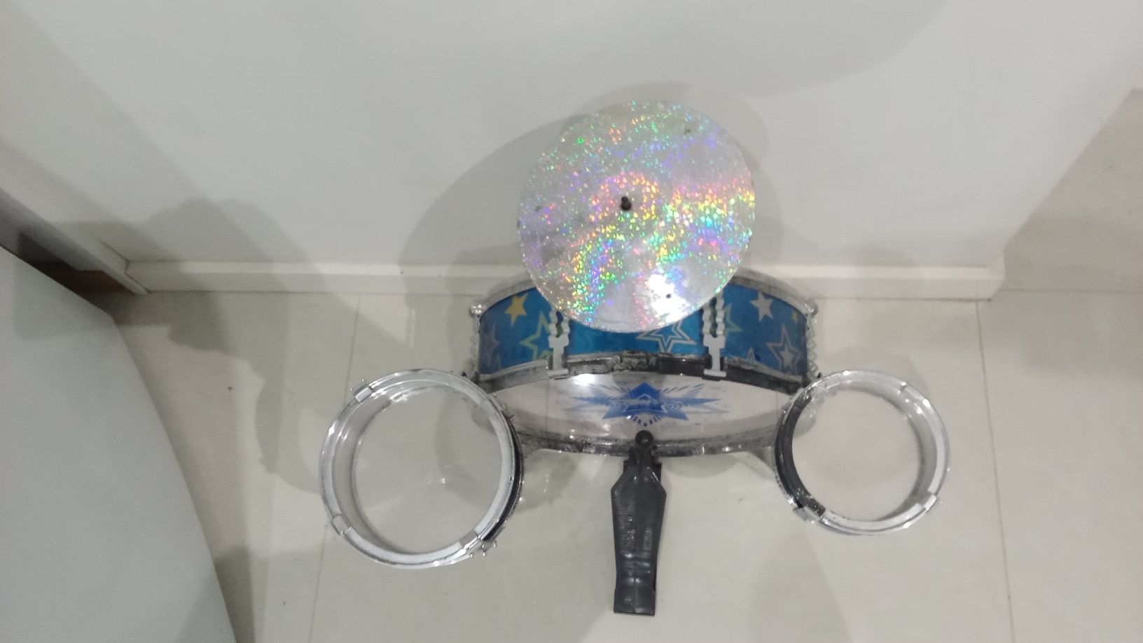 BATERIA Completa de Criança. Com 3 Fotos