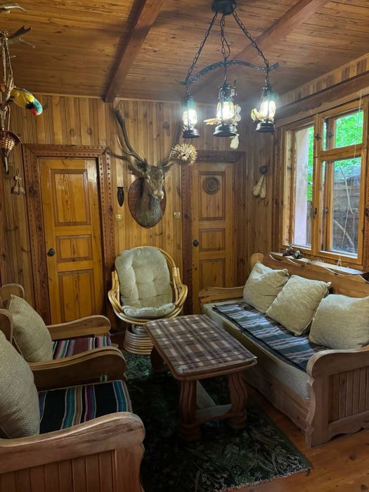 Затишний заміський будинок із каміном та атмосферою мисливського дому!