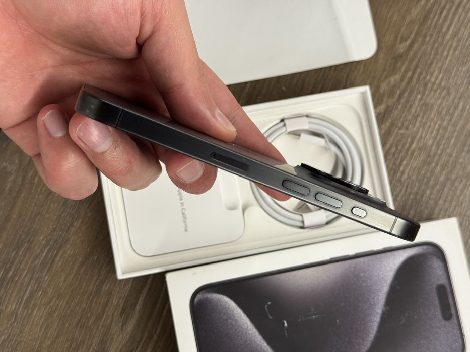 iPhone 15 pro 256 gb фіз карта гарантія магазин айфон про гб