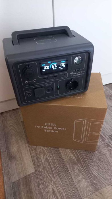 Зарядна станція Bluetti EB3A, 600W/ 268 Wh