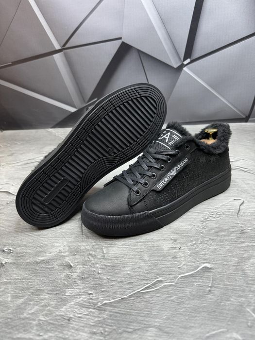Зимние кроссовки -20° мех Армани