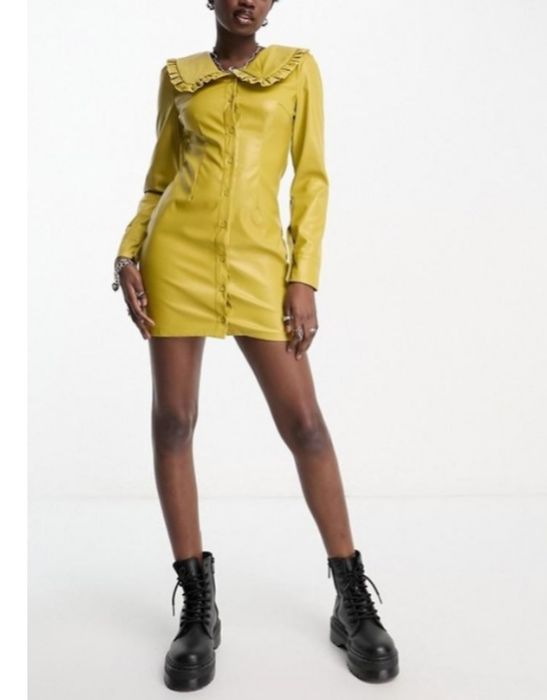 Sukienka damska imitacja skóry marka  HEARTBREAK rozm.L