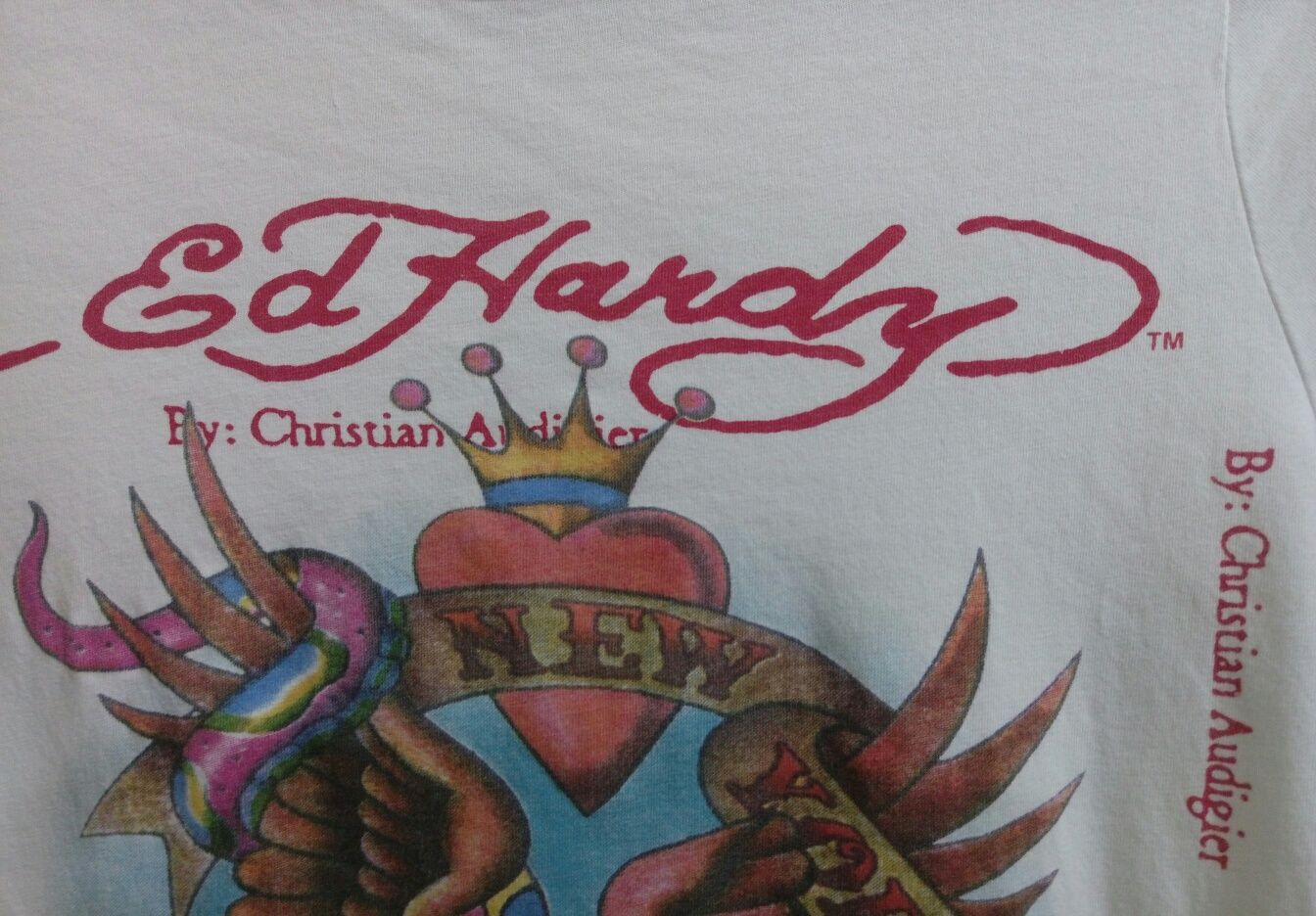 Ed Hardy by Christian Audigier оригінал жіноча футболка