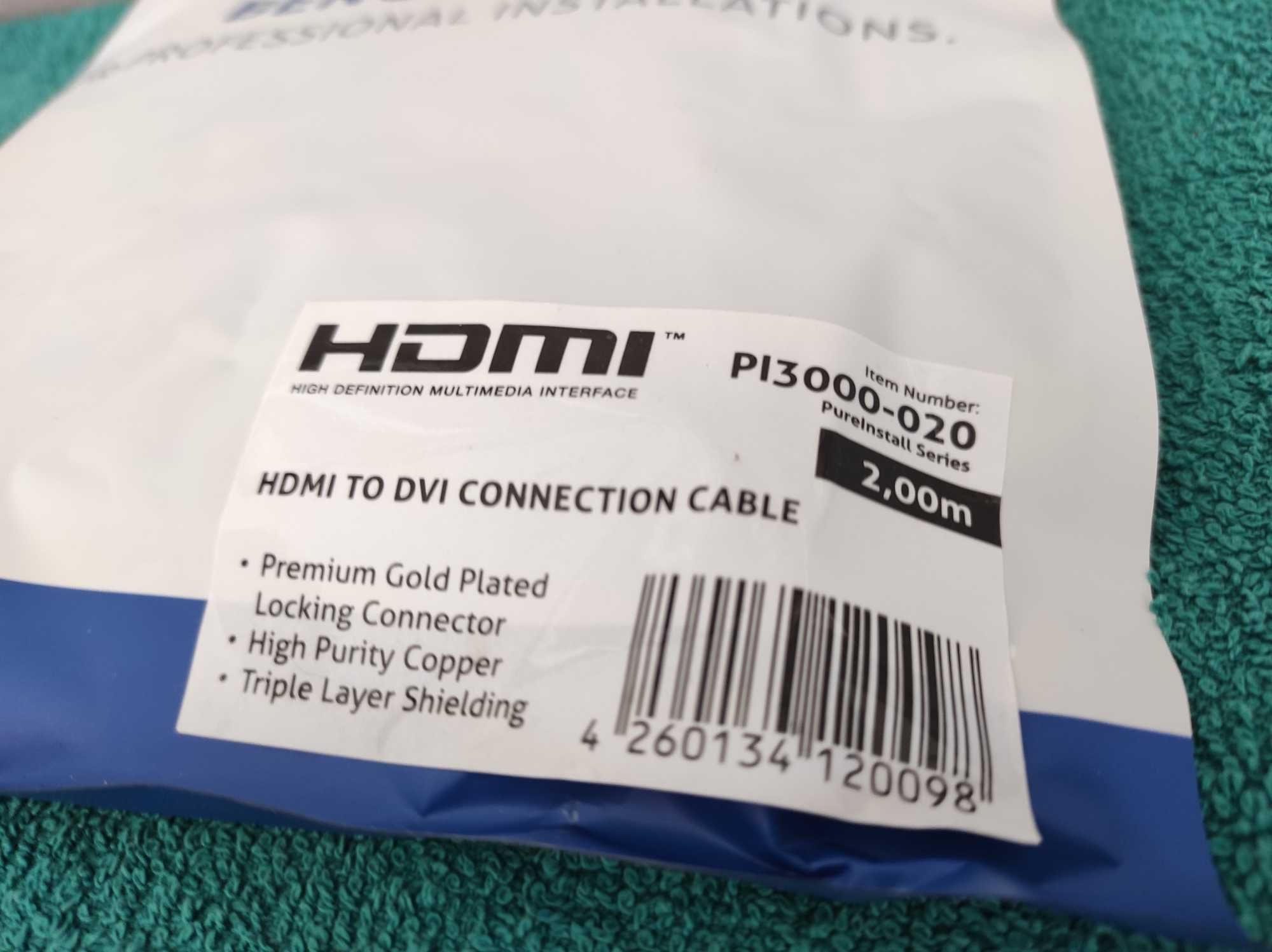 Kabel HDMI-DVI 2M PureLink PI3000 -020