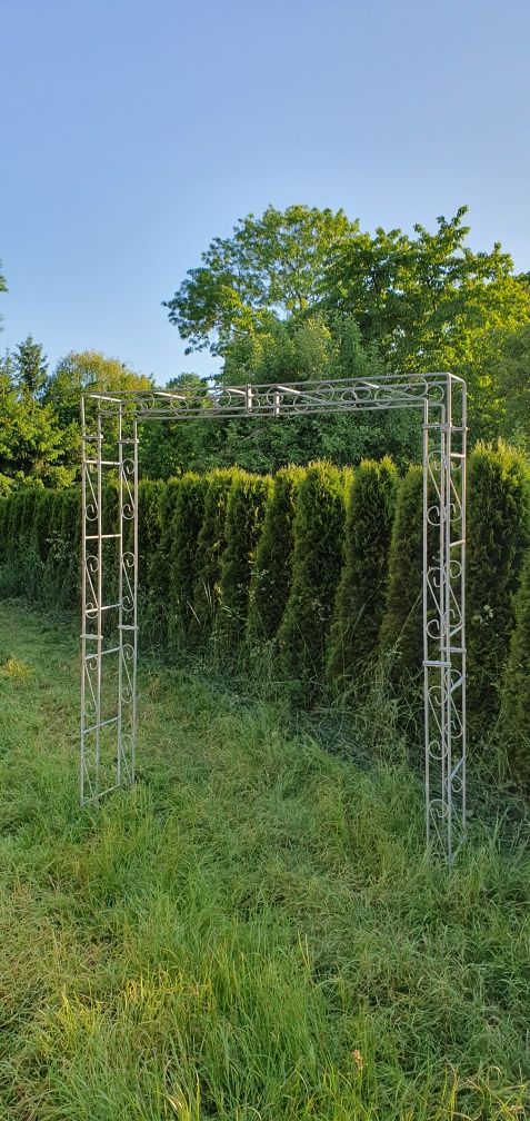 Łuk różany prostokątny, pergola. Ocynk, bardzo solidny.