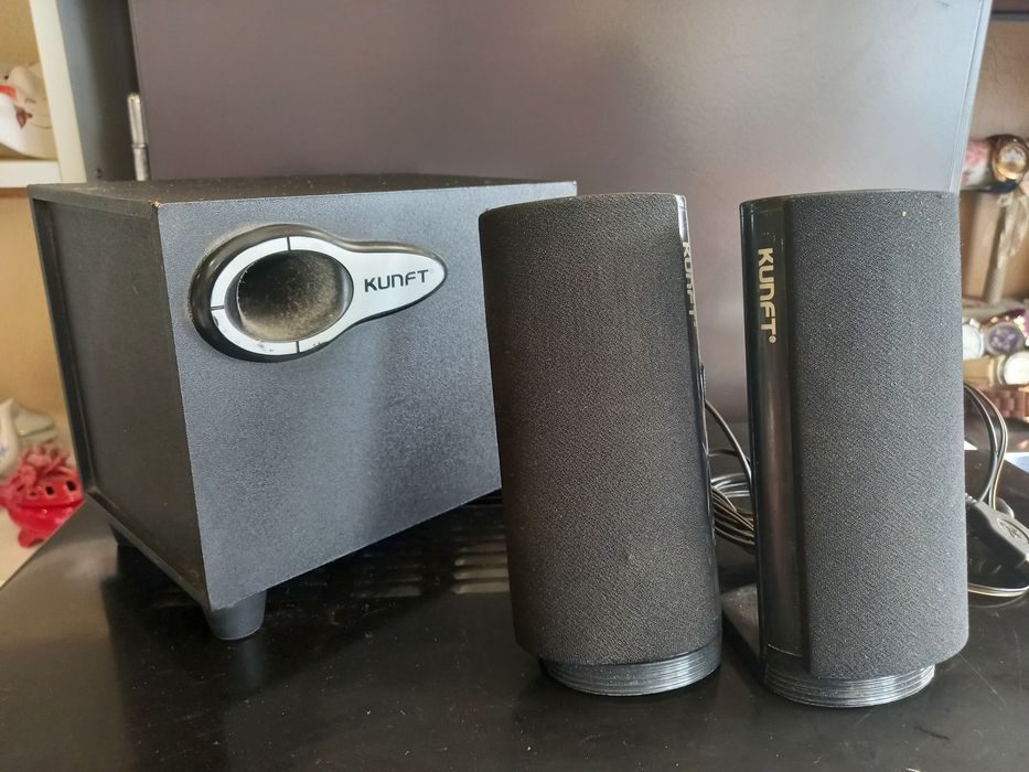 Colunas com Subwoofer