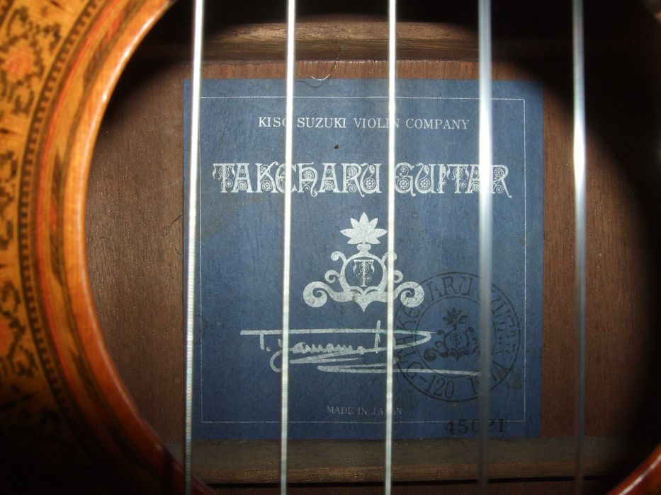 Продам класичну гітару Takeharu Guitar G-120 Kiso Suzuki