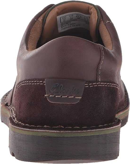 Туфлі чоловічі Clarks Edgewick Plain темно-коричневі розмір 44,5