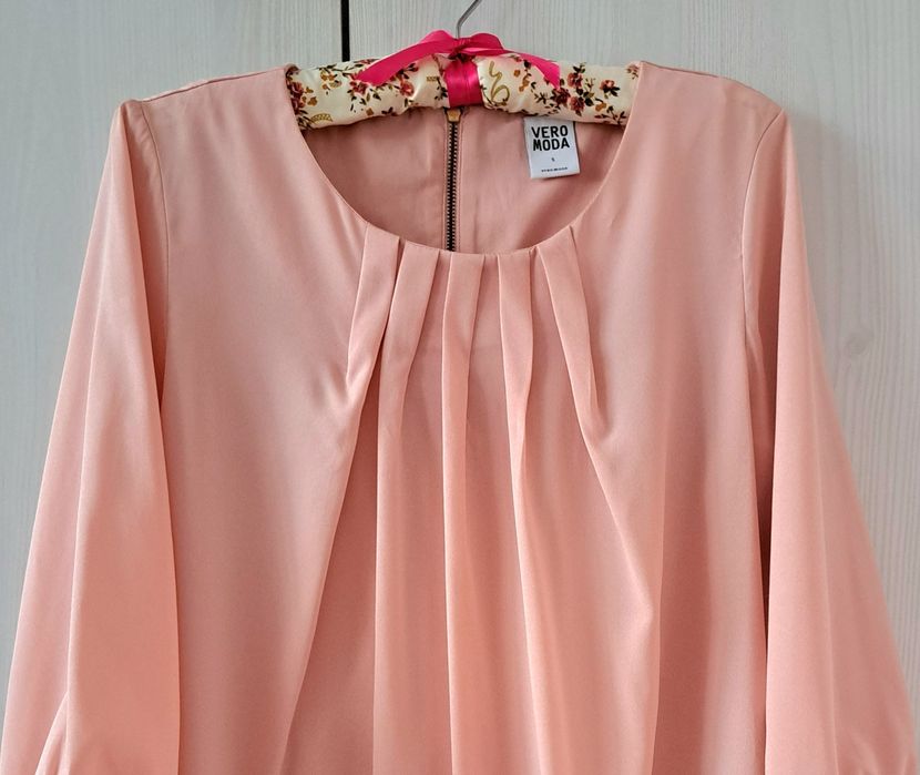 Bluzka Vero Moda M/38, różowa, wyprzedaż szafy
