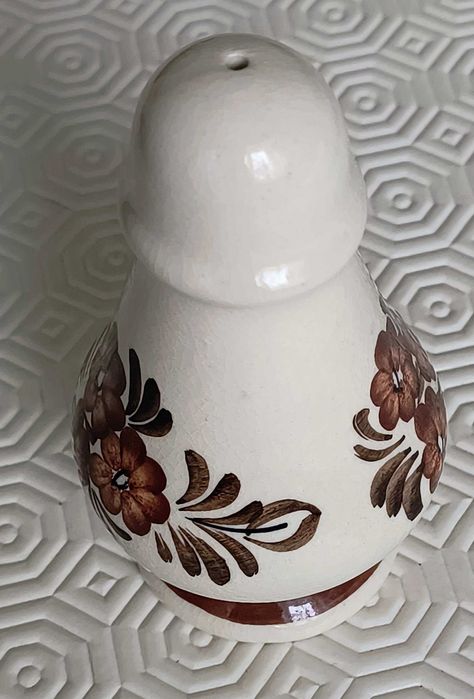 Pojemnik na przyprawy sypkie, fajans Włocławek