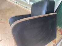 Sofa poltrona com molas vintage