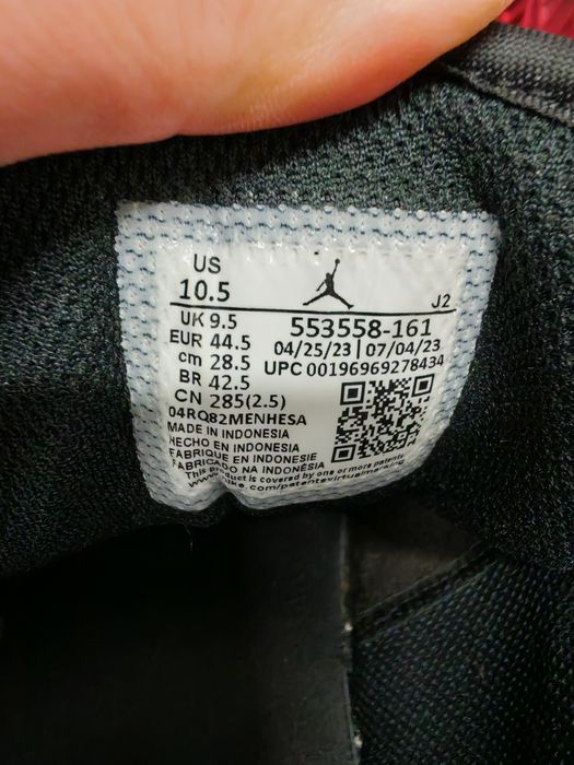 Nike air Jordan 1 Low r. 44.5