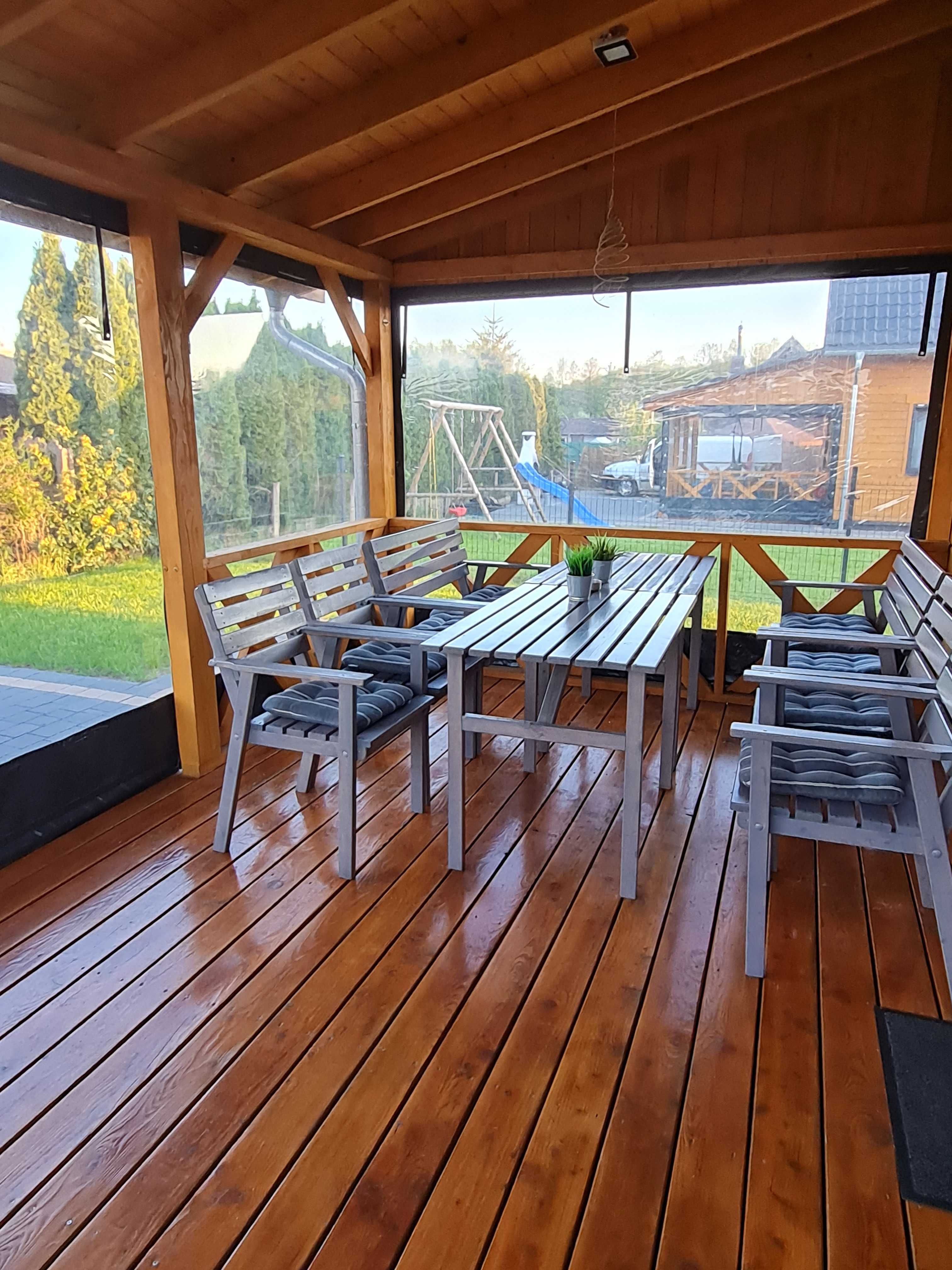 Domki 10 os - SAUNA, BASEN-Słoneczny Zakątek Lubrza Świebodzin
