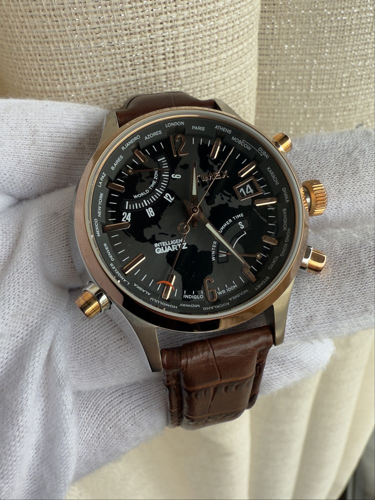 Timex Inteligent Quartz World Time Zone