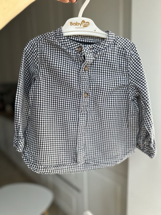 Набір для хлопчика 9 міс — сорочка Inextenso + джинси M&S, як нові