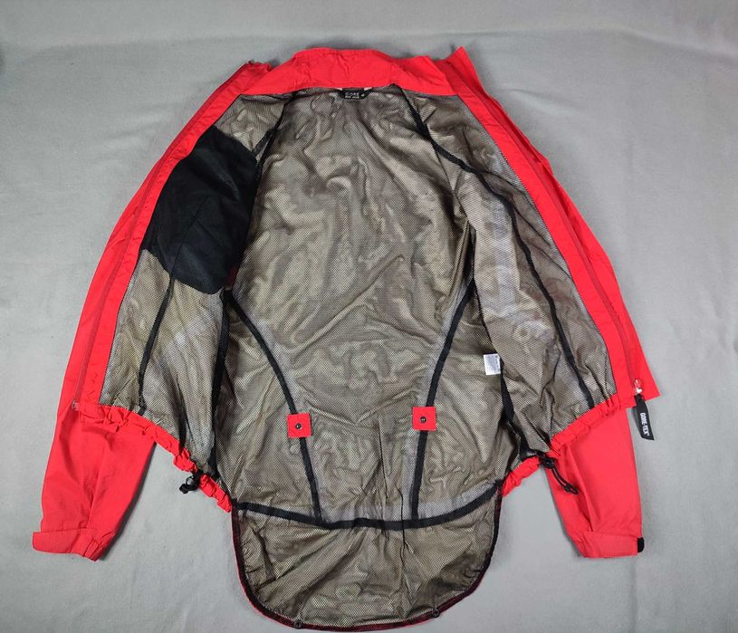 Куртка дождевик GORE bike wear packlite красный (размер 42)