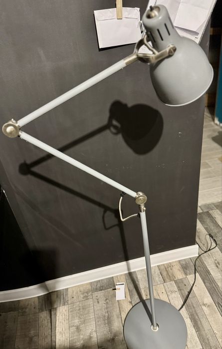 Okazja !IKEA AROD Lampa podlogowa szara