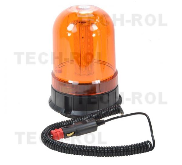 Lampa błyskowa diodowa na magnes, 12V/24V Kogut