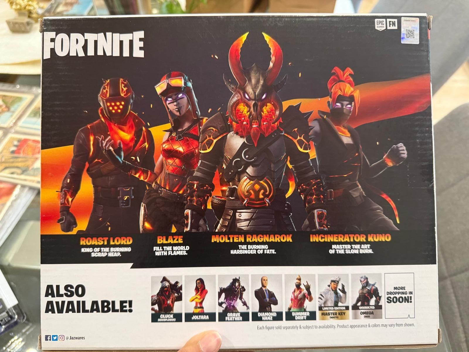 Bonecos Fortnite
