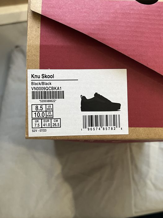 Чорні кеди Vans