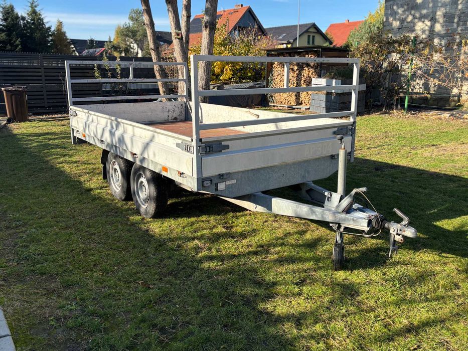 Przyczepa ciężarowa Hapart DMC 2700kg  Stan BDB+ F-A VAT CENA BRUTTO