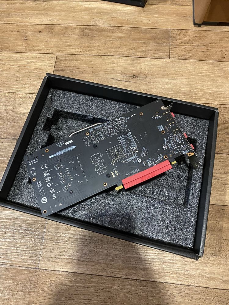 Видеокарта MSI GeForce GTX 1060 Armor OC V1 3GB