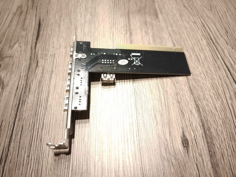 Kontroler Adapter Karta PCI  - 5x USB 2.0