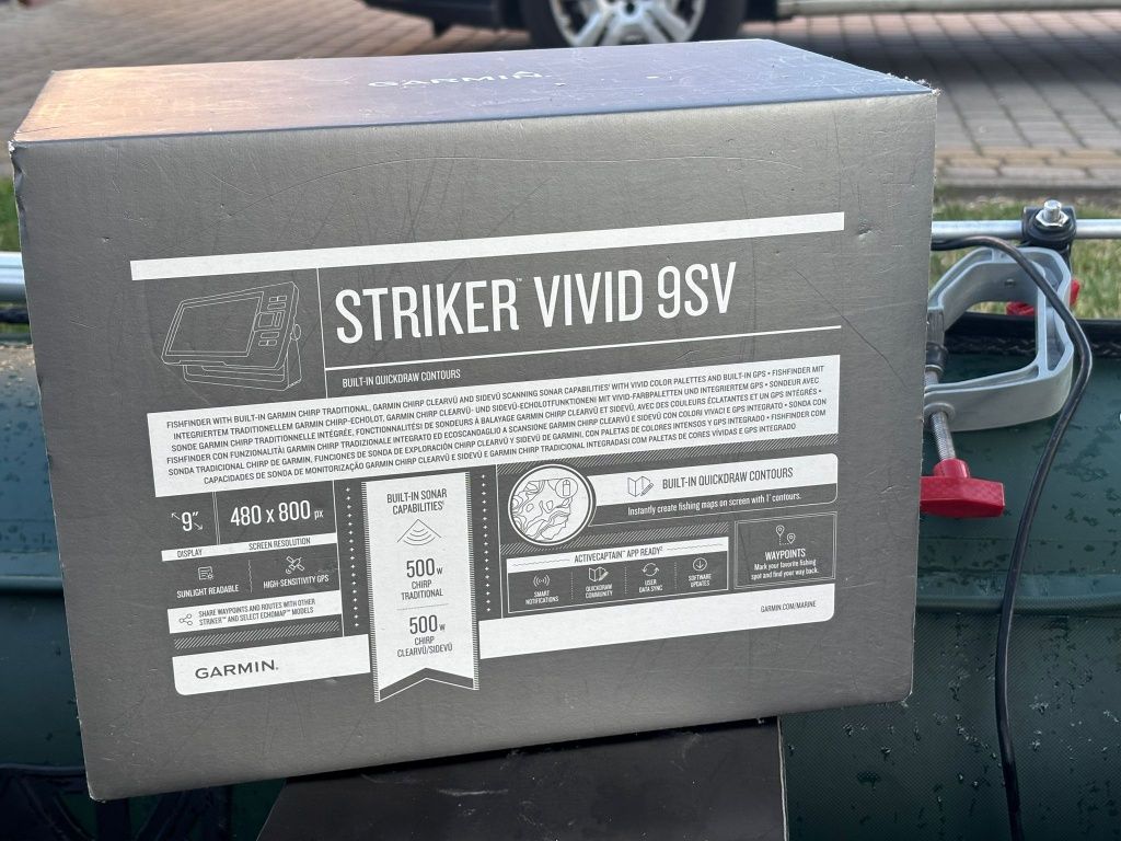 Echosonda garmin striker 9sv