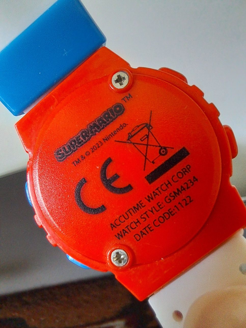 Zegarek dziecięcy elektroniczny Mario Bros  Nintendo,Nintendo,kolekcje