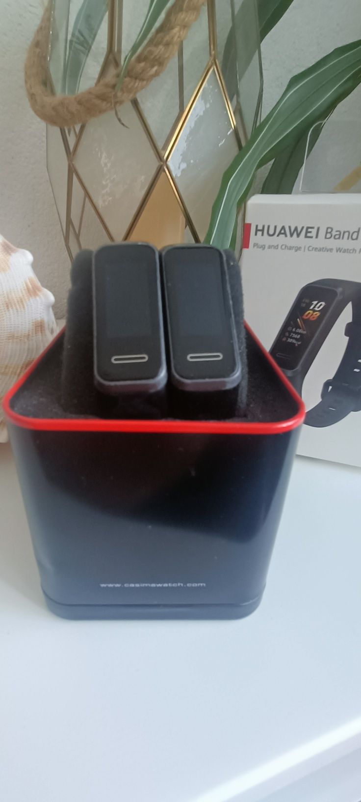 Dwie opaski Huawei Band 4
