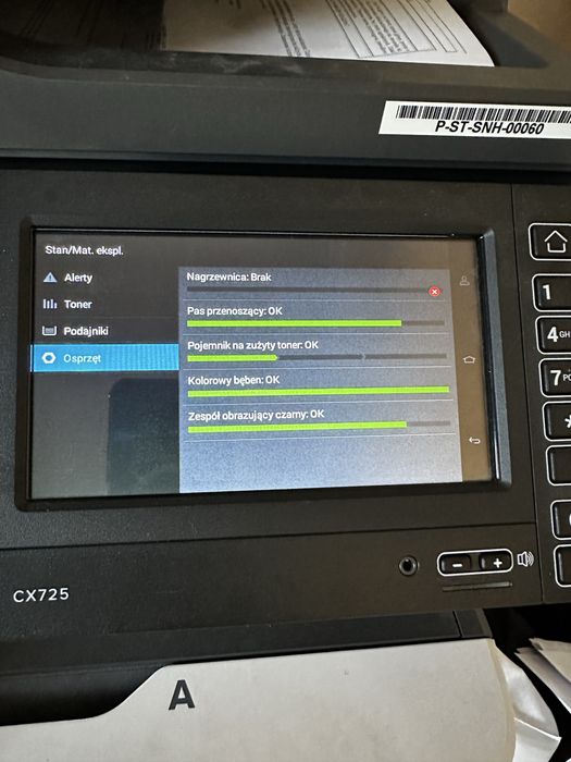 Fuser lexmark cx 725