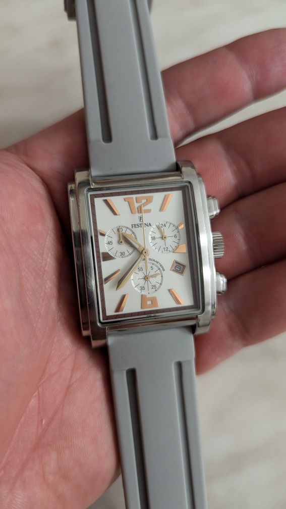 Часы Festina 16081 chronograph, годинник хронограф Іспанія