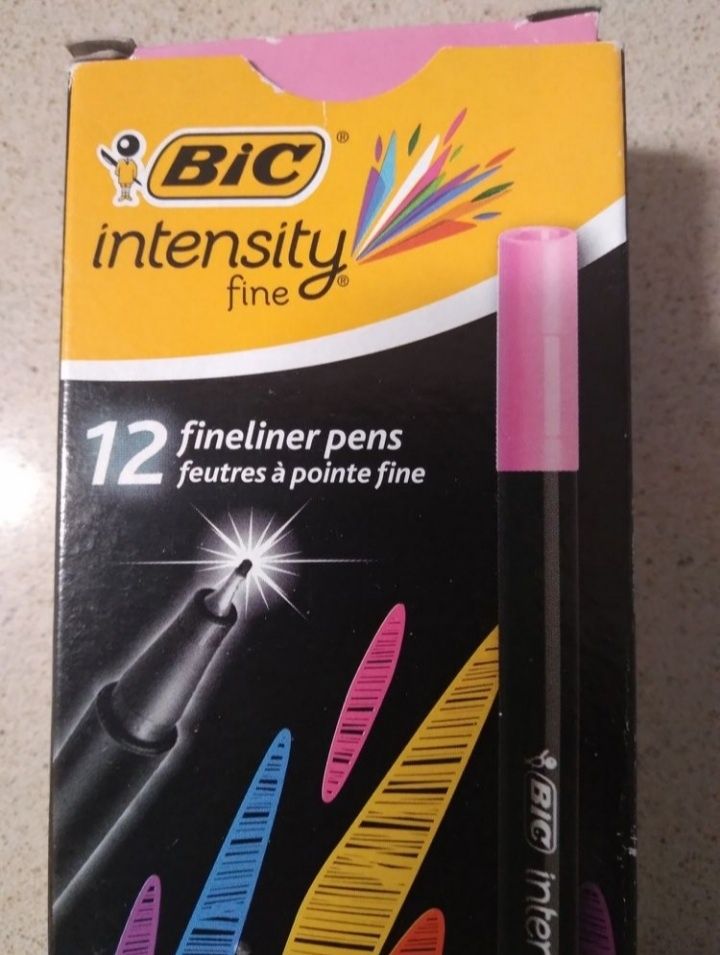 Canetas BIC Intensity - 11 cores diferentes