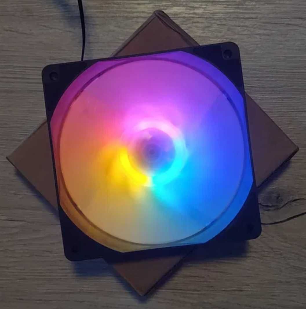 Wentylator RGB 120mm, molex NOWY