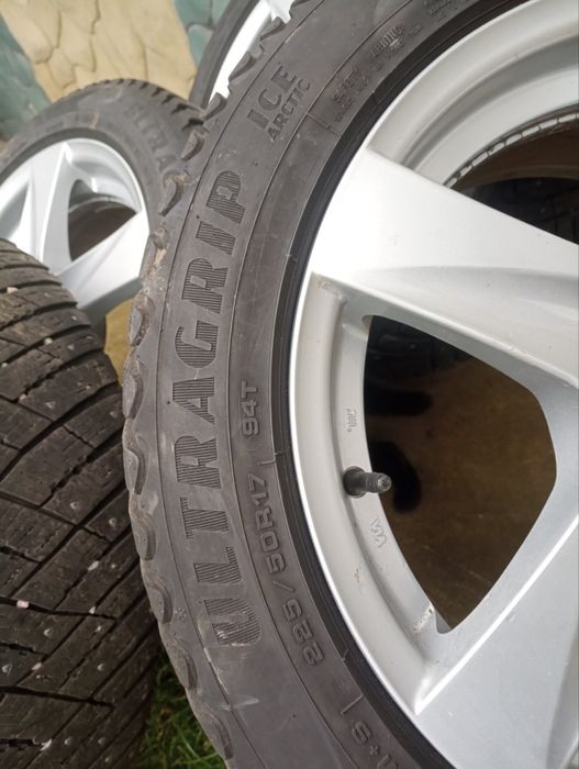 Титани з резиною на passat